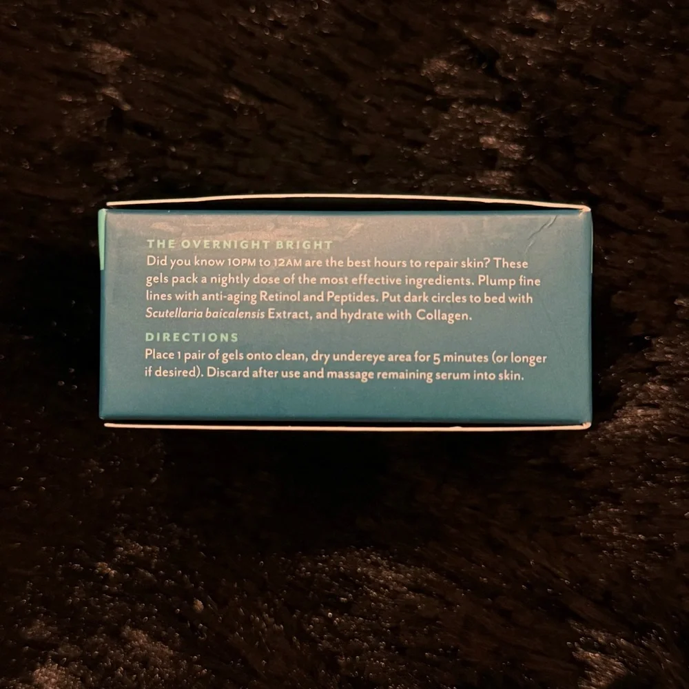 Patchology FlashPatch Restoring Night Eye Gels 15 Pairs Brand New